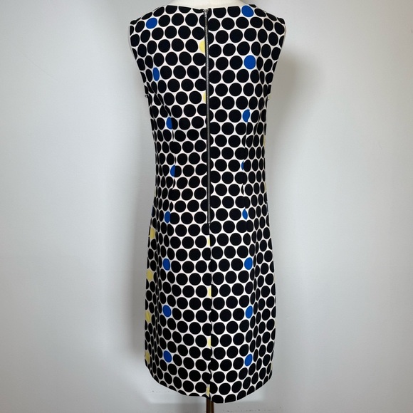 Worthington Polka Dot Print Sleeveless Stretch Sheath Dress Women’s Size Small - Picture 4 of 7